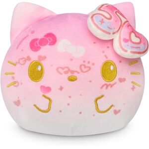 Hello Kitty Pink Plush Toy TeeTurtle Hello Kitty 50th Anniversary Reversible 4"